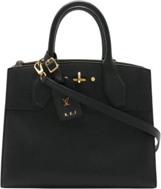 Louis Vuitton Pre-owned Handbags, female, Black, Size: ONE SIZE Pre-owned Vintage Handbag