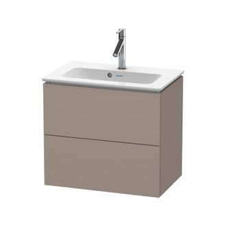 Duravit Duravit L-cube Mueble Bajo Lavabo Compacto 550x620x391mm Franela Gris Brillante