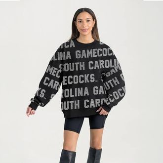 Gameday Couture Womens Gameday Couture Black South Carolina Gamecocks Hype Era Sweatshirt at Nordstrom, Size Xx-Large