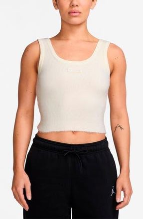 Nike Jordan Air Jordan Sweater Tank in Sail/Legend Light Brown/Sail at Nordstrom Rack, Size Xx-Large