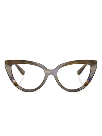 Dolce & Gabbana Eyewear Occhiali cat-eye - Verde