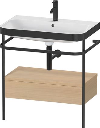 Duravit Set Duravit Happy D.2 Plus Con Consola Met&aacute;lica Y Caj&oacute;n