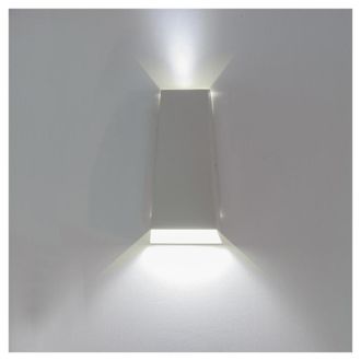 Trade Shop Trade Shop Traesio - Trade Shop - Applique Led A Parete Con Doppia Emissione Luminosa 6w Luce 6500k 4000k Xc-9042