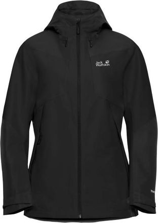Jack Wolfskin Flextrail 2L Jacket Regenjacke f&uuml;r Damen | schwarz