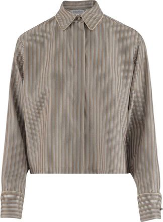 Max Mara Mujer, Blusas y Camisas, Beige, Talla: 2XS