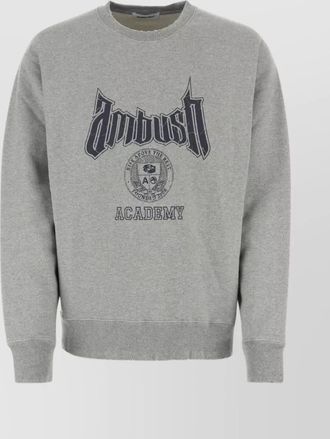 AMBUSH oversize crew-neck sweatshirt in cotton blend
