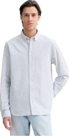 Les Deux Heren, Overhemden, Blauw, Maat: 2XL Katoen