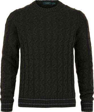 Slowear Zanone Cable Knit Sweater