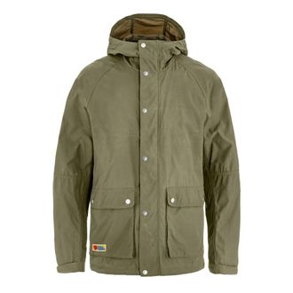 Fj&auml;llr&auml;ven Vardag Vindby Jacket - Heren - Zomerjassen - Groen - XL - Katoen - Jassen