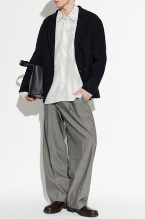 Officine G&eacute;n&eacute;rale Wool Jacket Maxwell, Mens, Navy Blue