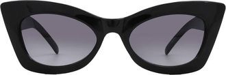 Guess Grey Gradient Cat Eye Ladies Sunglasses GF0346 01B 52