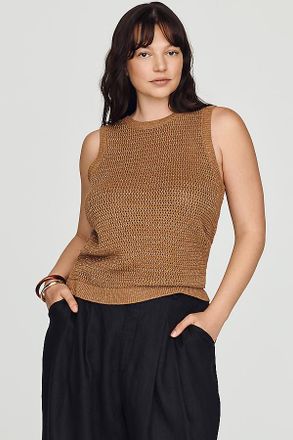 Sanctuary Natural Slate Halter Tank Top