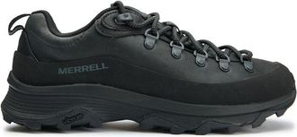 Merrell Mens Ontario Speed Trainers - Black Leather - Size UK 12