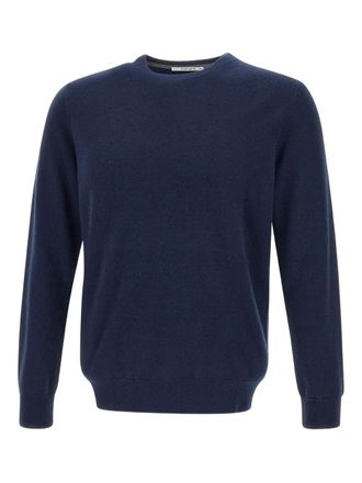 KANGRA crew neck sweater - men - Cashmere/Wool - 60 - Blue
