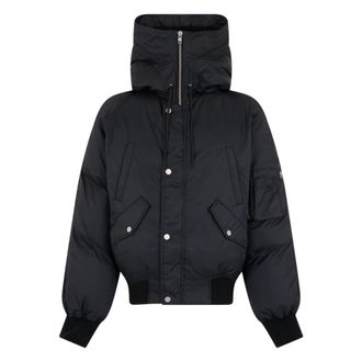 Maison Margiela Gewatteerde jas - Heren - Winterjassen - Zwart - L - Leer - Jassen