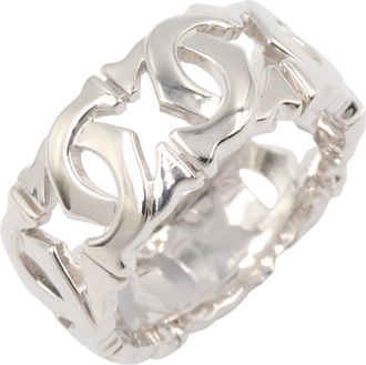 Cartier Silver White Gold (18K) Band Ring (Pre-Owned)