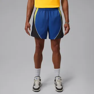 Nike Jordan Mens Jordan Brooklyn 5 Woven Shorts in Blue | IM5104-417