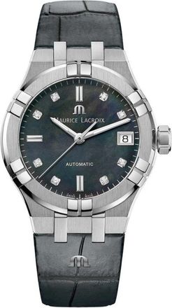 Maurice Lacroix Aikon Automatic Date 35mm - Heren - Horloges - Zwart - ONE Size - Accessoires