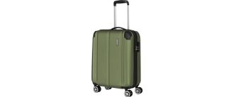 Travelite Koffer TRAVELITE City Trolley, Damen, Gr. B/H/T: 40cm x 55cm x 20cm 40 l, gr&uuml;n, Koffer Koffer