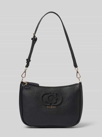 Guess Shoulder Bag in Leder-Optik Modell ISOLA in Black, Gr&ouml;&szlig;e 1