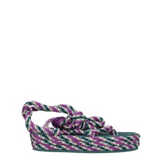 Isabel Marant Multicolor Fabric Flat Womens Sandals