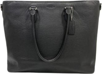 Coach Pre-owned Tote Bag - Dames - Vintage Shopper - Zwart - ONE Size - Leer - Vintage