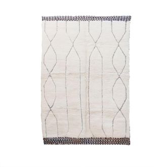AFK Living Alfombra bereber marroqu&iacute; de pura lana 203 x 289 cm