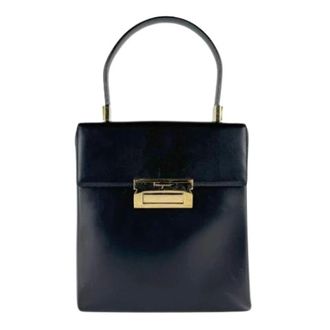Ferragamo Pre-owned Handbags, female, Black, Size: ONE SIZE Pre-owned Handbag