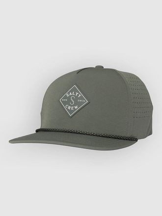 Salty Crew Long Range Snapback Cap gr&uuml;n