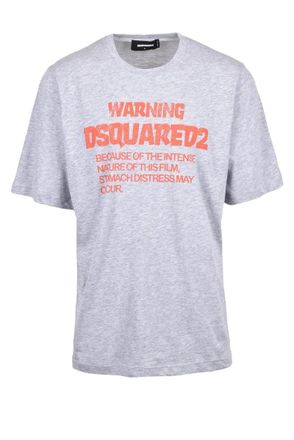 Dsquared2 Cotton/Viscose T-shirt - Grey