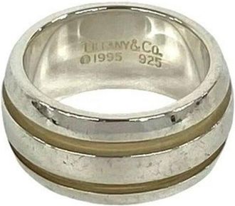 Tiffany & Co. Silver Silver 925 Band Ring (Pre-Owned)