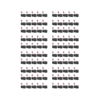 OEM Lote De 100 Unidades De Microinterruptores De L&iacute;mite Con Brazo De Palanca De Rodillo Spdt Declic