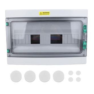 OEM Caja De Distribuci&oacute;n El&eacute;ctrica De Abs/pc De 18 V&iacute;as, Resistente A Golpes E Impermeable, Con Clasificaci&oacute;n Ip66, Para Disyuntores Miniatura Y Conexione