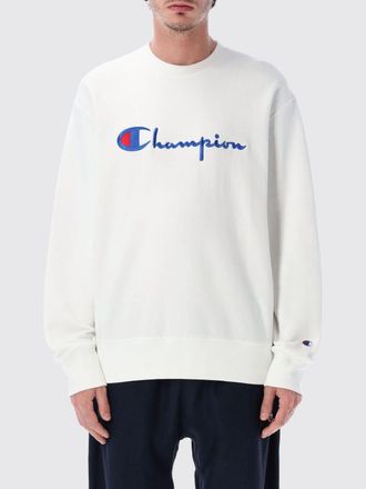 Champion Felpa girocollo in misto cotone con logo