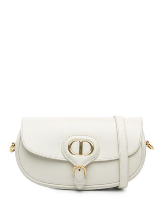 Dior 2021-2024 Leather East West Bobby crossbody bag - women - Calf Leather - One Size - White
