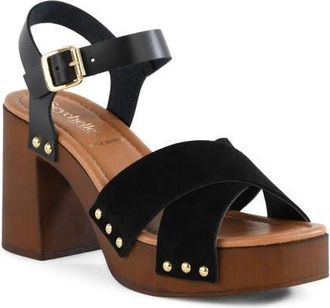 Seychelles Paloma 2 Ankle Strap Platform Sandal in Black at Nordstrom, Size 9.5
