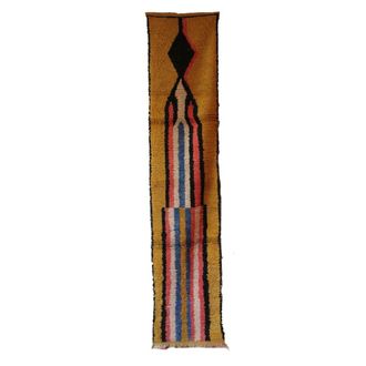 AFK Living Alfombra bereber marroqu&iacute; de pura lana 72 x 336 cm