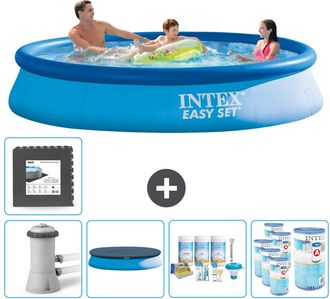 Intex Piscina Easy Set Redonda - 366x76 Cm - 8-piezas Scb17