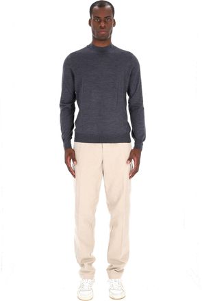Barba Virgin Wool Turtleneck Sweater