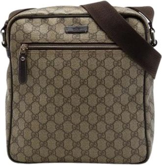 Gucci unisex, Pre-owned, Beige, Maat: ONE Size Zijde