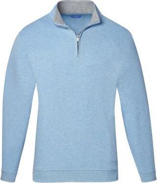 David Donahue Quarter Zip Pullover in Sky at Nordstrom Rack, Size Xx-Large