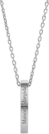 Maison Margiela Collana con pendente ad anello - Argento