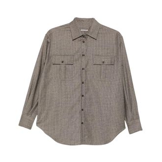 Tagliatore Dames, Blouses & Shirts, Bruin, Maat: XL Wol