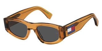 Tommy Hilfiger TJ 0087/S L7Q/IR Mens Sunglasses Orange Size 52