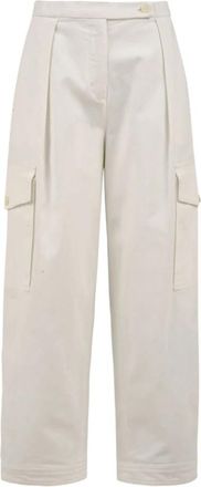 Aspesi Tapered Broeken - Dames - Broeken - Beige - S - Broeken