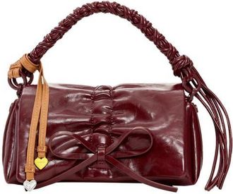 Desigual Faux Leather Shoulder Bag in Burgundy at Nordstrom