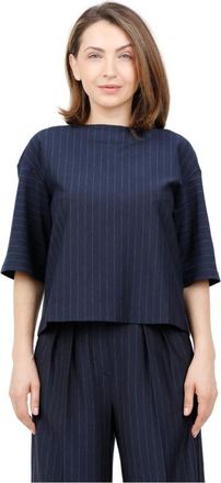 Max Mara Mujer, Camisetas, Azul, Talla: M