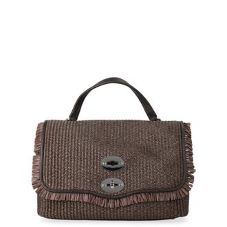 Zanellato Handbags, female, Brown, Size: ONE SIZE Postina Cactus Small Shoulder Bag