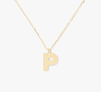 Kate Spade New York Kate Spade Fine Love Letter P Initial Pendant