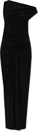 Entire studios Gedrapeerde Jurk - Dames - Maxi kleedjes - Zwart - S - Kleedjes
